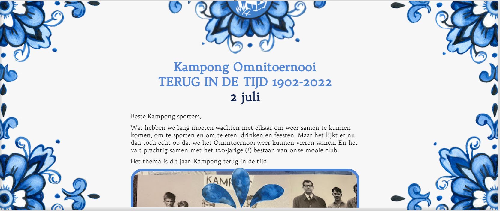 Kampong Omnitoernooi Op Zaterdag Juli Sv Kampong